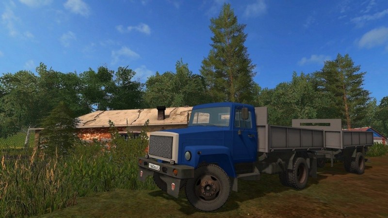 Мод «ГАЗ-3307» для Farming Simulator 2017 главная картинка