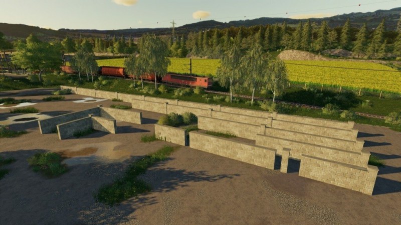 Мод «Placeable Stonewalls» для Farming Simulator 2019 главная картинка
