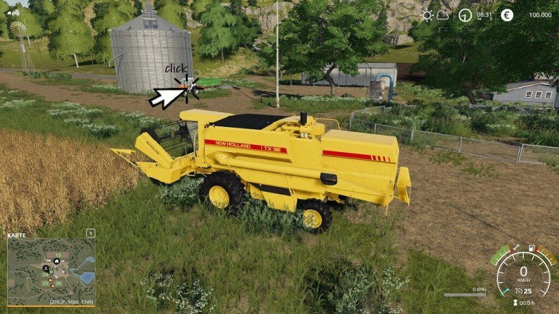 Мод «Click To Switch» для Farming Simulator 2019 главная картинка