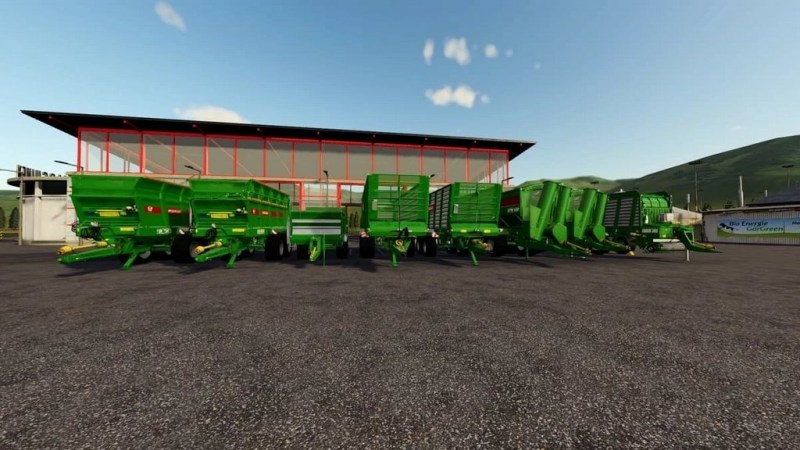Мод «Bergmann Pack» для Farming Simulator 2019 главная картинка