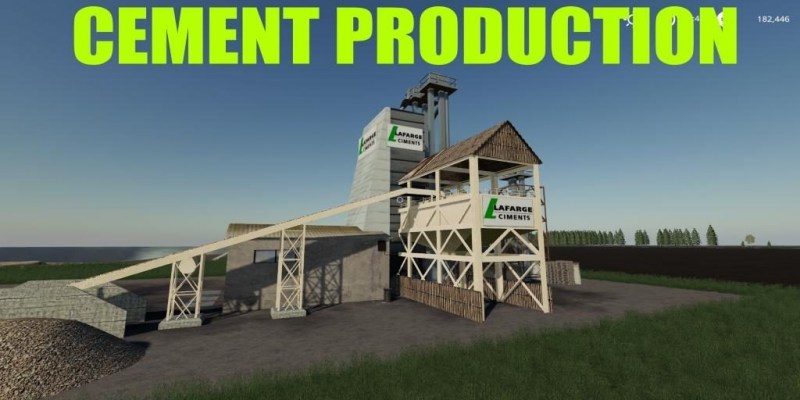 Мод «Cement Factory» для Farming Simulator 2019 главная картинка