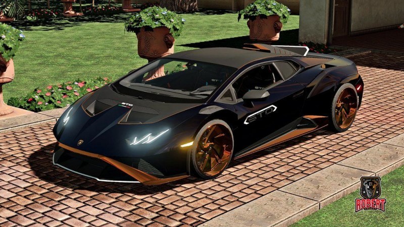 Мод «Lamborghini Huracán STO 2021» для Farming Simulator 2019 главная картинка