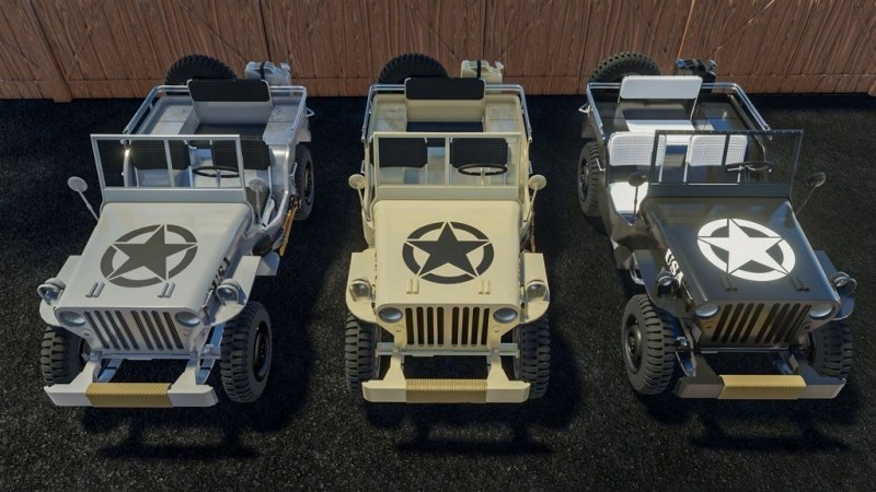 Мод «Jeep Willys 4X4» для Farming Simulator 2019 главная картинка