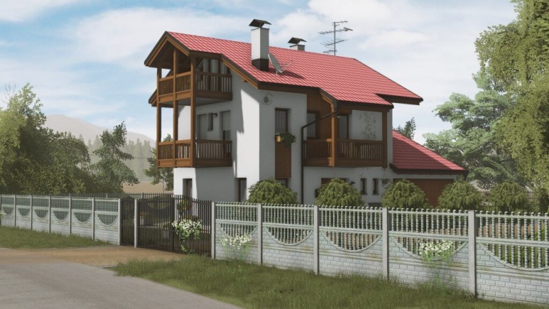 Мод «Modern House» для Farming Simulator 2019 главная картинка