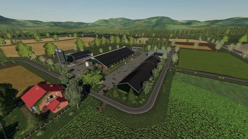 Карта «Lohnhausen» для Farming Simulator 2019 главная картинка
