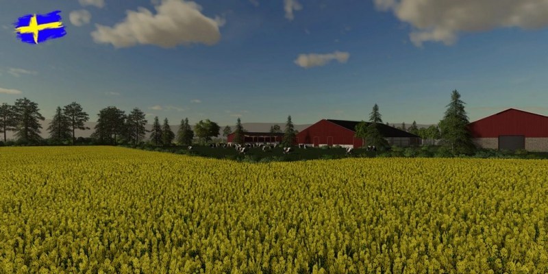 Карта «Stora Ekeby Gods» для Farming Simulator 2019 главная картинка