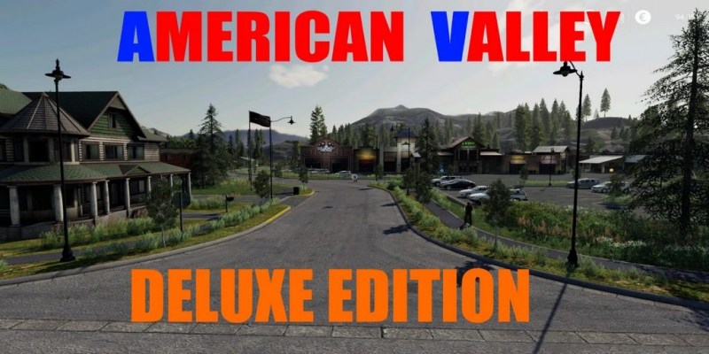 Карта «American Valley Factory Deluxe Edition» для Farming Simulator 2019 главная картинка