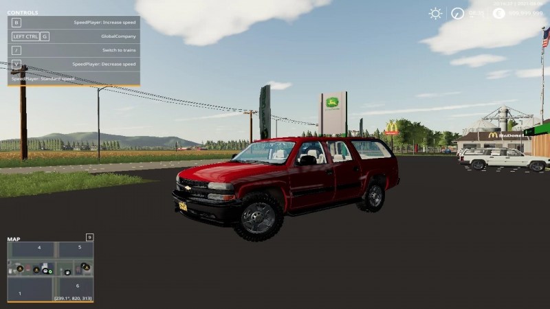 Мод «2000 Chevy Suburban» для Farming Simulator 2019 главная картинка