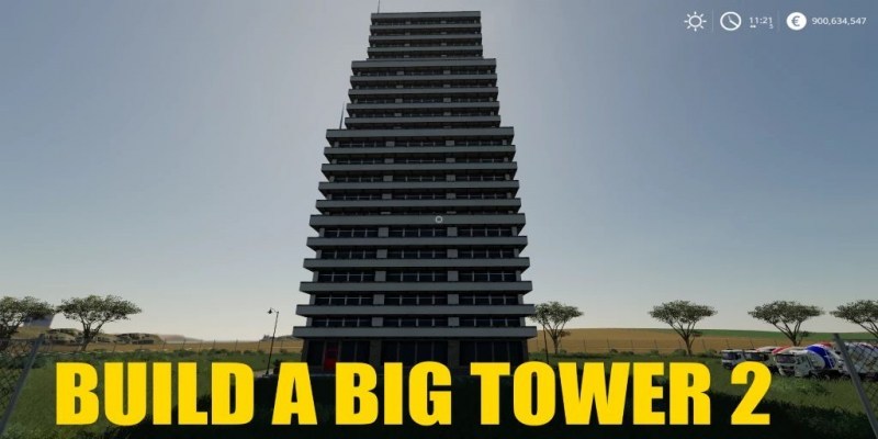 Мод «Build A Big Tower 02» для Farming Simulator 2019 главная картинка