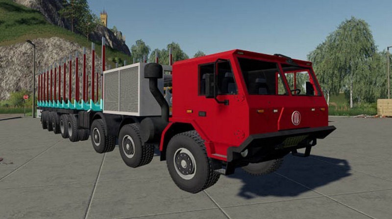 Мод «Tatra 16x16 Les» для Farming Simulator 2019 главная картинка