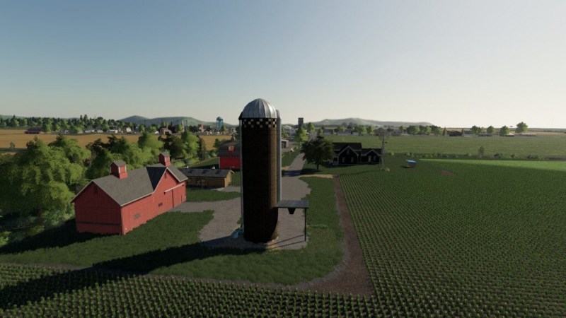 Мод «US Hay Silo» для Farming Simulator 2019 главная картинка