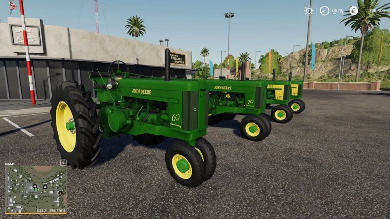 Мод «John Deere 60-70 + 620-720» для Farming Simulator 2019 главная картинка