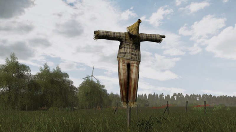 Мод «Old Scarecrow» для Farming Simulator 2019 главная картинка