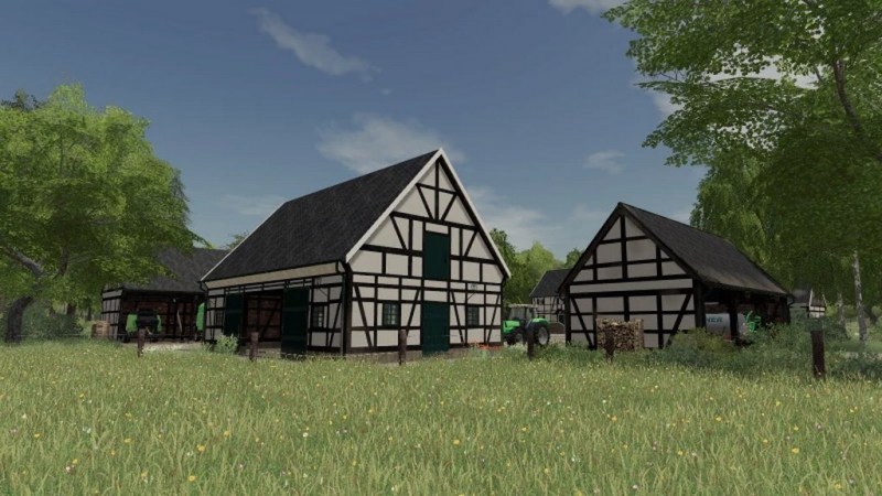 Мод «Hofset Bergisches Land» для Farming Simulator 2019 главная картинка