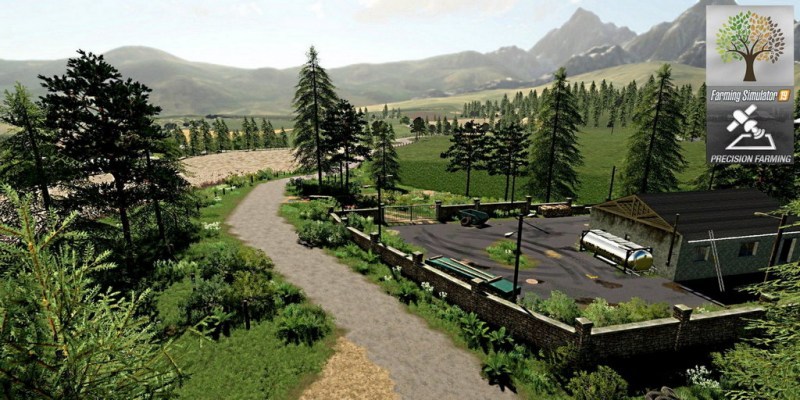 Карта «Chamberg Valley» для Farming Simulator 2019 главная картинка