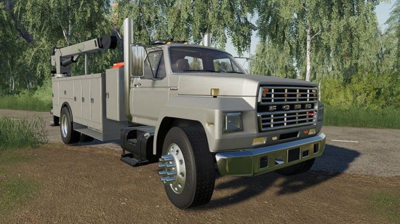 Мод «Ford F800 Service» для Farming Simulator 2019 главная картинка
