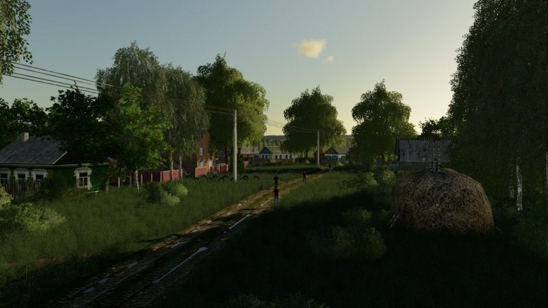 Карта «Деревня Камень» для Farming Simulator 2019 главная картинка