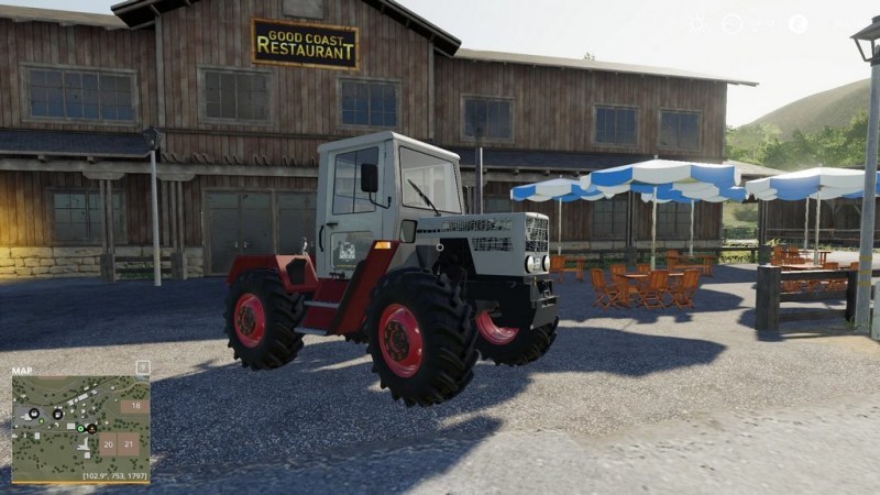 Мод «Mercedes-Benz Trac 6570» для Farming Simulator 2019 главная картинка