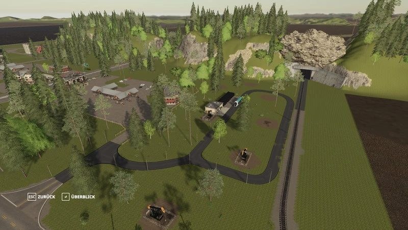 Большая карта «Cornbelt 16x» для Farming Simulator 2019 главная картинка