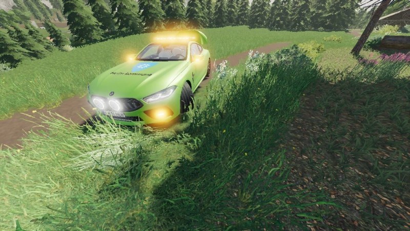 Мод «BMW work car» для Farming Simulator 2019 главная картинка