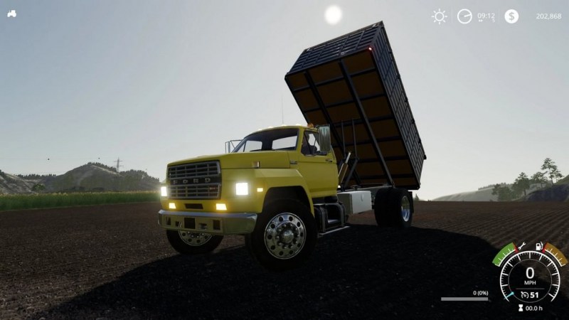 Мод «F800 Grain Truck» для Farming Simulator 2019 главная картинка