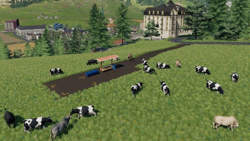 Мод «Brazilian Open Cow Pasture» для Farming Simulator 2019 главная картинка