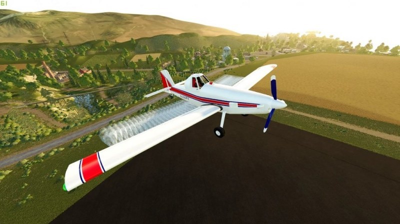 Мод «AT-602 Cropduster» для Farming Simulator 2019 главная картинка