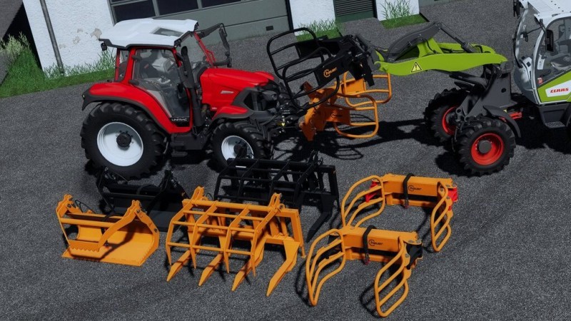 Мод «Hauer BW Grabber Pack» для Farming Simulator 2019 главная картинка