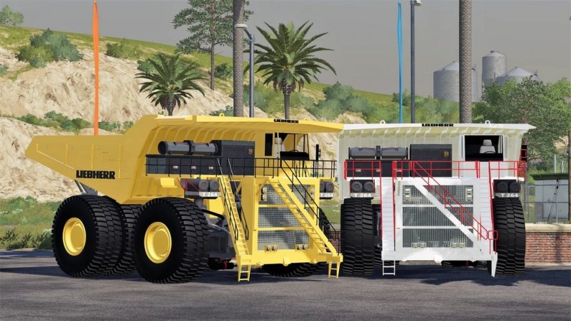 Мод «Liebherr T-264 Mining Dumper» для Farming Simulator 2019 главная картинка