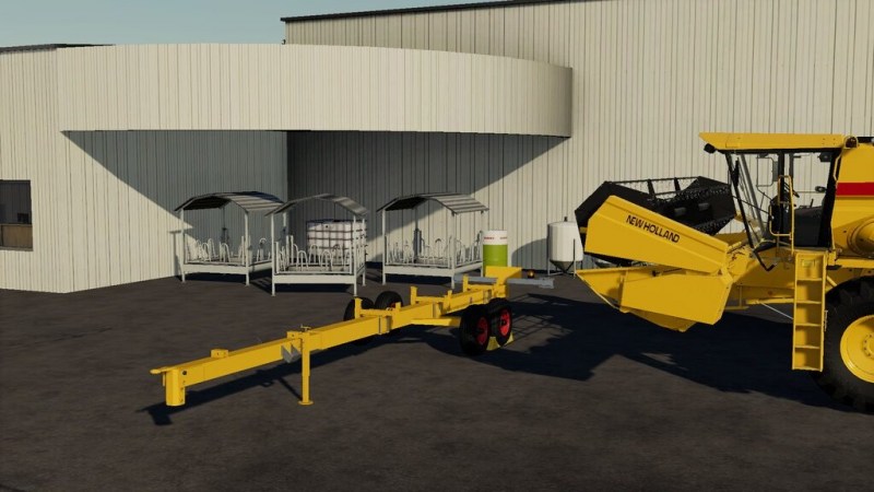 Мод «New Holland Cutter Trailers» для Farming Simulator 2019 главная картинка