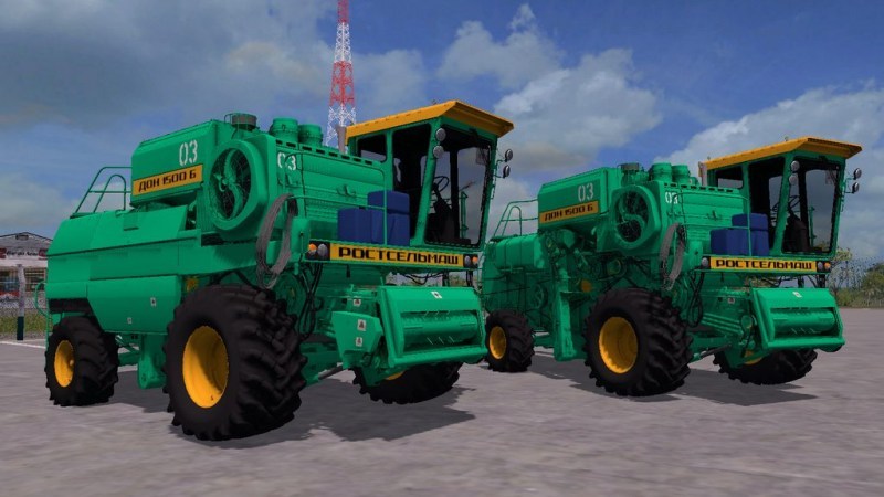 Мод «Дон 1500Б» для игры Farming Simulator 2017 главная картинка