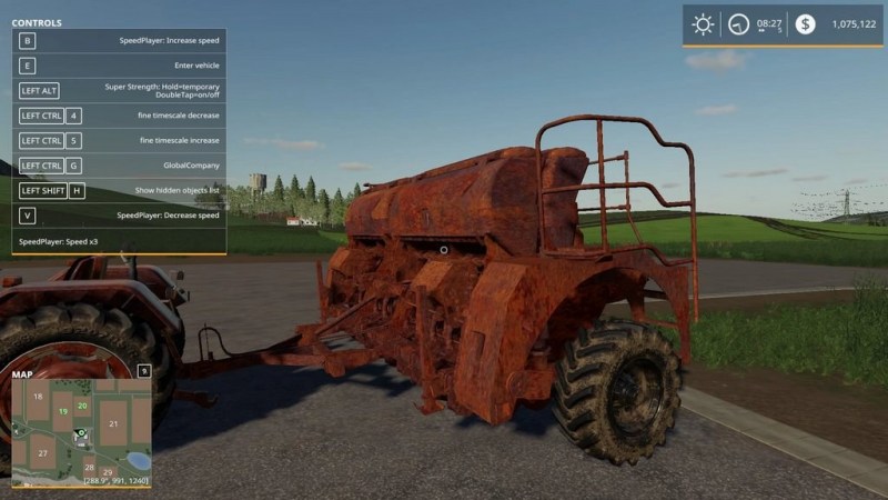 Мод «Rusty seed drill» для Farming Simulator 2019 главная картинка