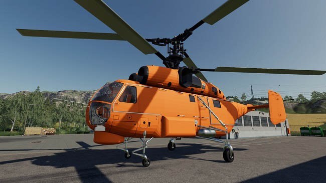 Мод «KA 27 Helicopter» для Farming Simulator 2019 главная картинка