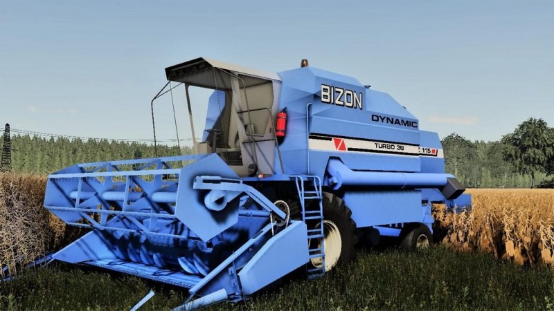 Мод «Bizon Z165/115» для Farming Simulator 2019 главная картинка