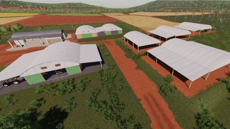 Мод «Pack Of Brazilian Warehouses» для Farming Simulator 2019 главная картинка