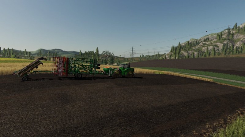 Мод «Amazone System Cenius» для Farming Simulator 2019 главная картинка