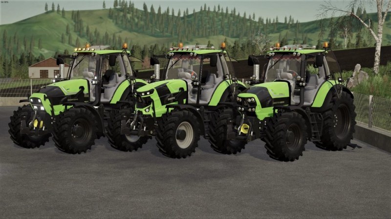 Мод «Deutz Series 6» для Farming Simulator 2019 главная картинка