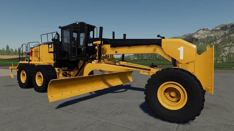 Мод «Cat 18m3» для Farming Simulator 2019 главная картинка