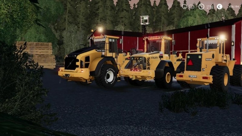 Мод «Volvo L70-L70F-L70H» для Farming Simulator 2019 главная картинка