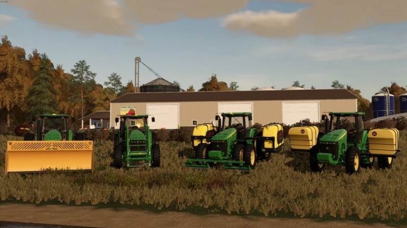 Мод «John Deere 8030 Series US» для Farming Simulator 2019 главная картинка