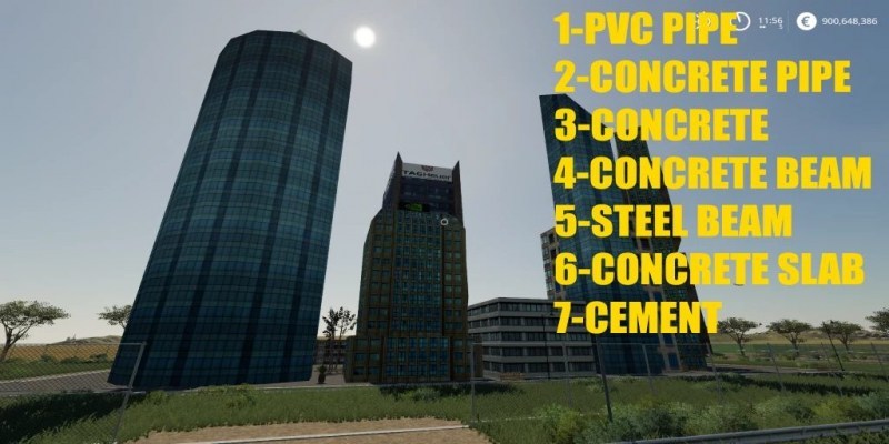 Мод «Build A City 02» для Farming Simulator 2019 главная картинка