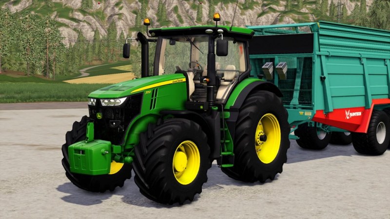 Мод «John Deere 7R 2011» для Farming Simulator 2019 главная картинка