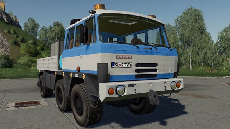 Мод «Tatra 815 6x6» для Farming Simulator 2019 главная картинка