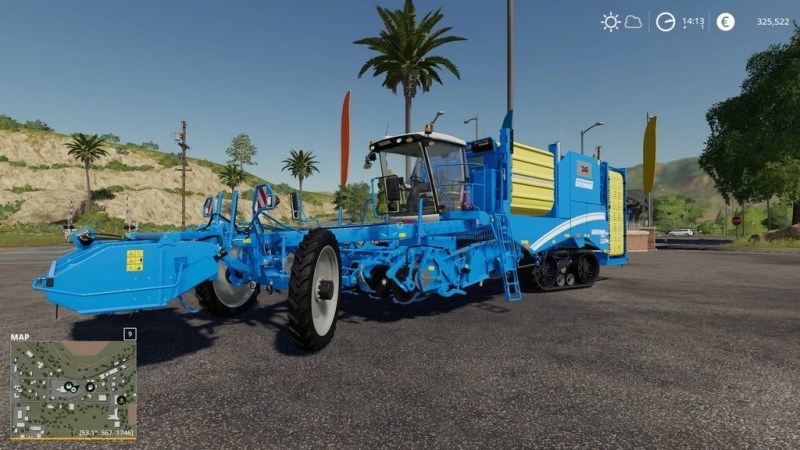 Мод «Grimme Big buzz» для Farming Simulator 2019 главная картинка