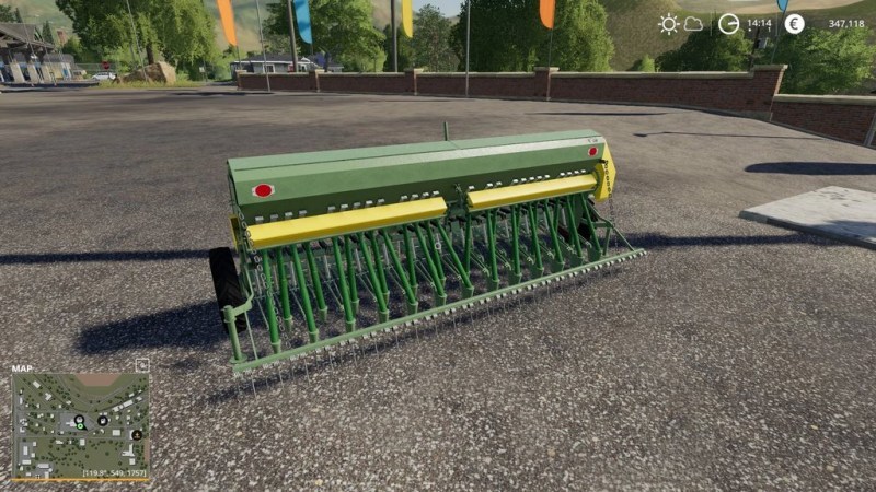 Мод «Lizard S043/2 3 metrowy» для Farming Simulator 2019 главная картинка