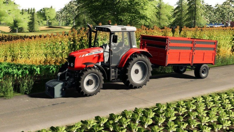 Мод «MasseyFerguson 5400 Pack» для Farming Simulator 2019 главная картинка