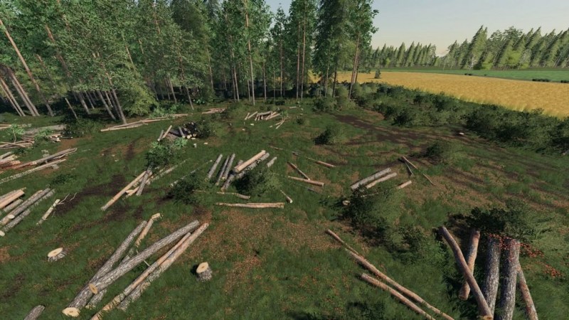 Карта «Geiselsberg Forestry Edition» для Farming Simulator 2019 главная картинка