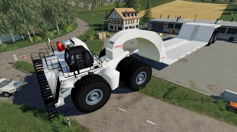 Мод «Liebherr T284 + Megatrailer (short version)» для Farming Simulator 2019 главная картинка