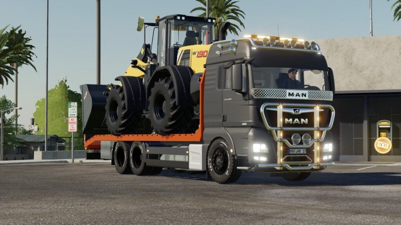 Мод «MAN TGX Transporter» для Farming Simulator 2019 главная картинка