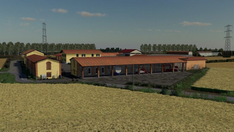 Карта «ItalianRiceXL» для Farming Simulator 2019 главная картинка